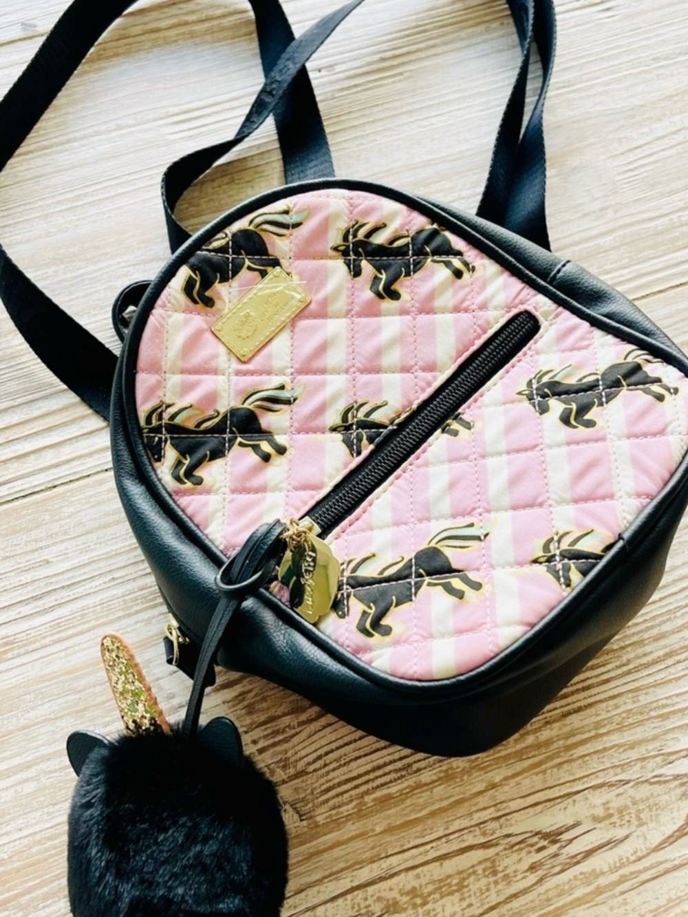 Betsey Johnson Unicorn Mini Backpack NWOT Girls Kids Back to School